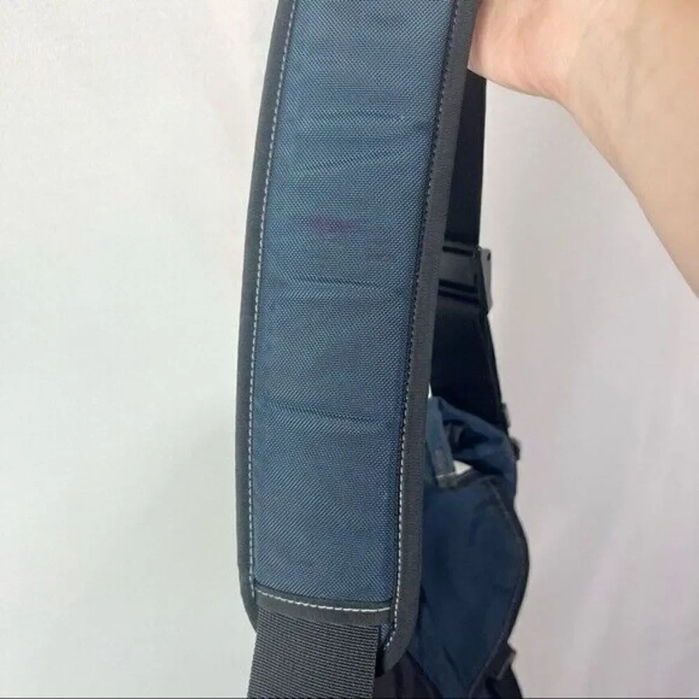 Timbuk2 Classic Messenger Medium Canvas Bag Dusk Blue & Black